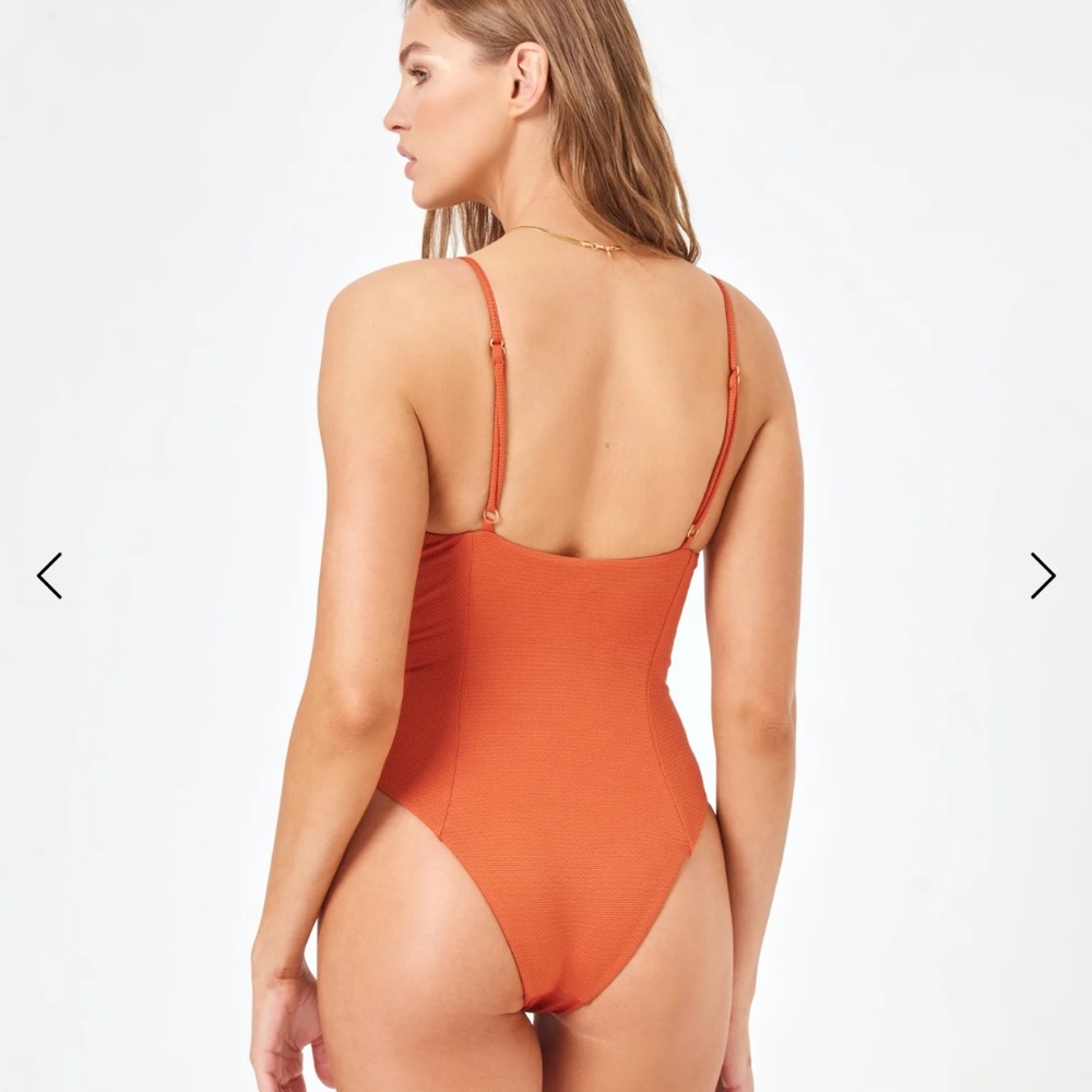 Lspace X Anthropologie Sunrise Shell One Piece - Picture 5 of 15